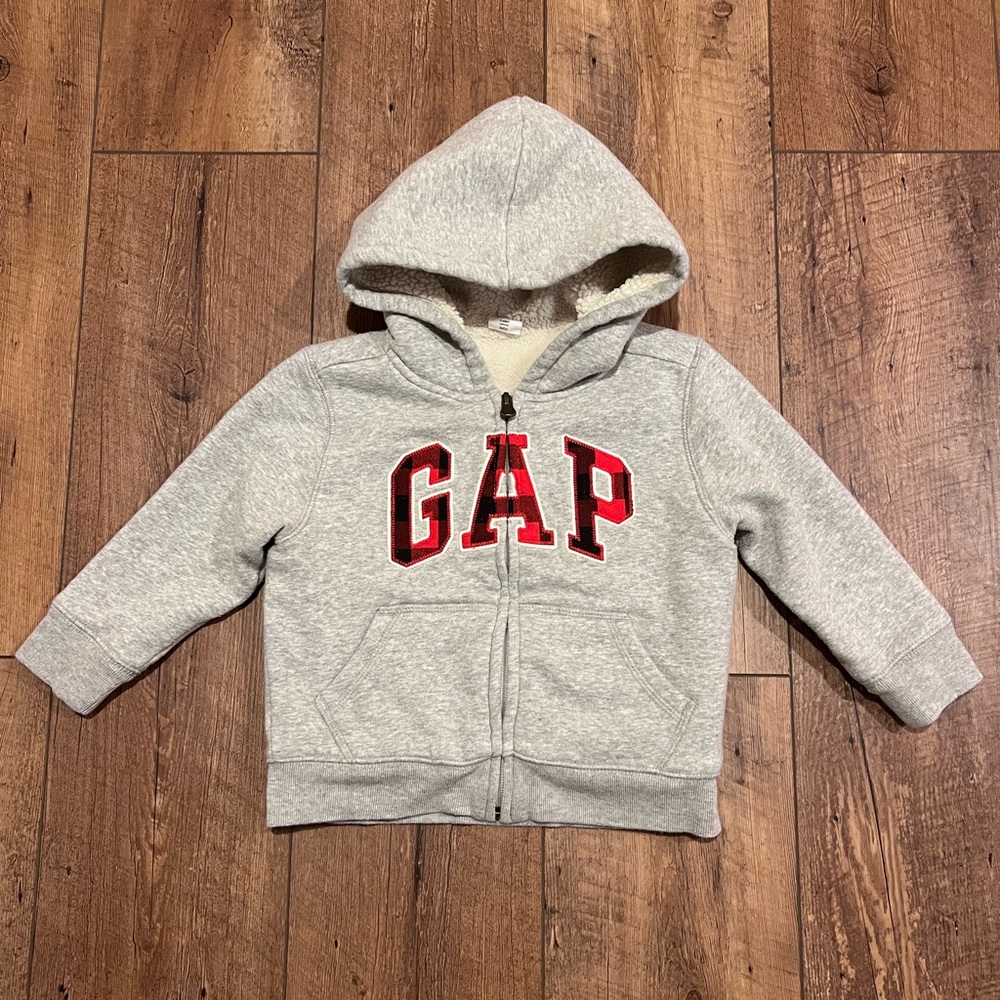 Baby Gap Toddler Sherpa Sweatshirt, 3T